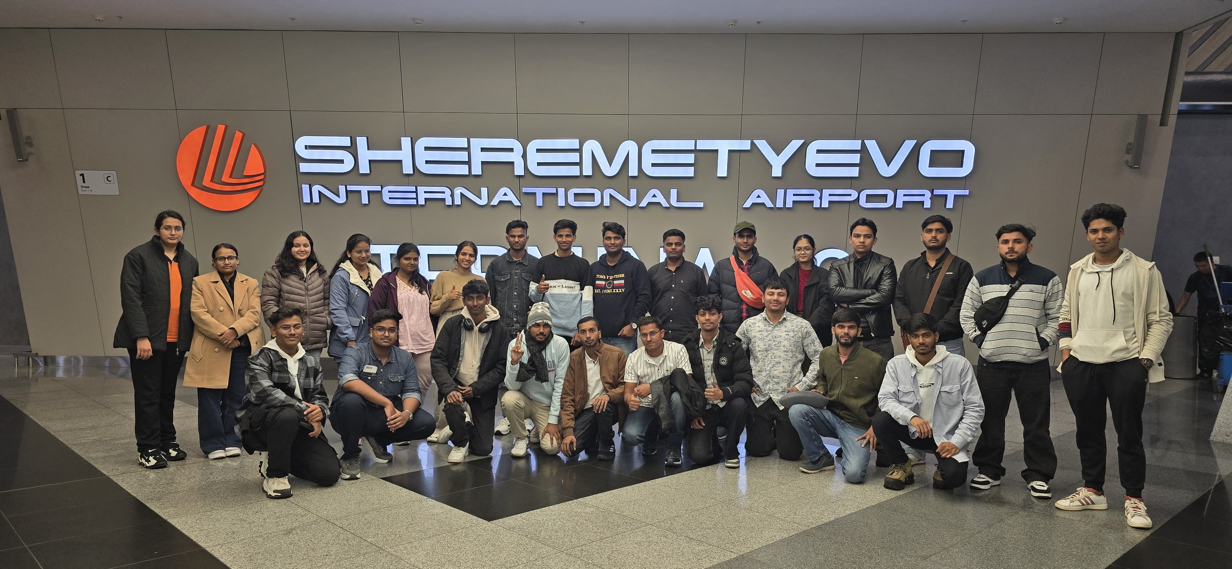 Medical students studying